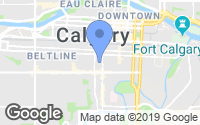 Map of Sundance, AB