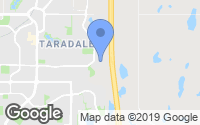 Map of Sundance, AB