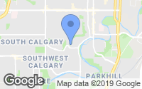 Map of Sundance, AB