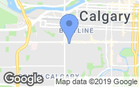 Map of Sundance, AB