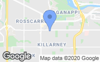 Map of Sundance, AB