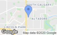 Map of Sundance, AB