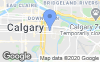 Map of Sundance, AB